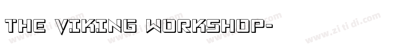 THE VIKING WORKSHOP字体转换